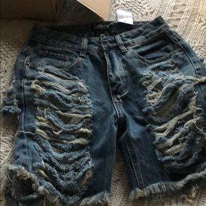 Jean shorts